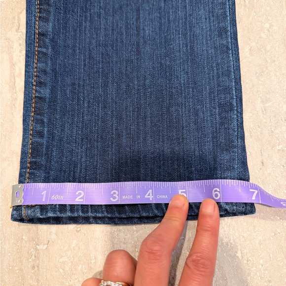 Lauren Ralph Lauren Dark Blue Straight Leg Jeans - Picture 7 of 16